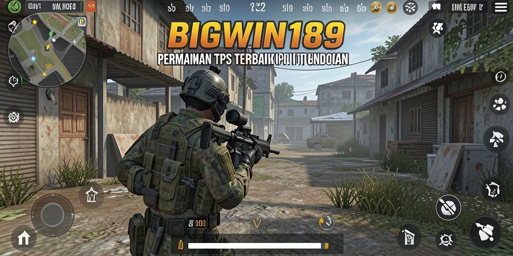 Tampilan gameplay seru dari BIGWIN189 dengan aksi TPS yang mendebarkan.