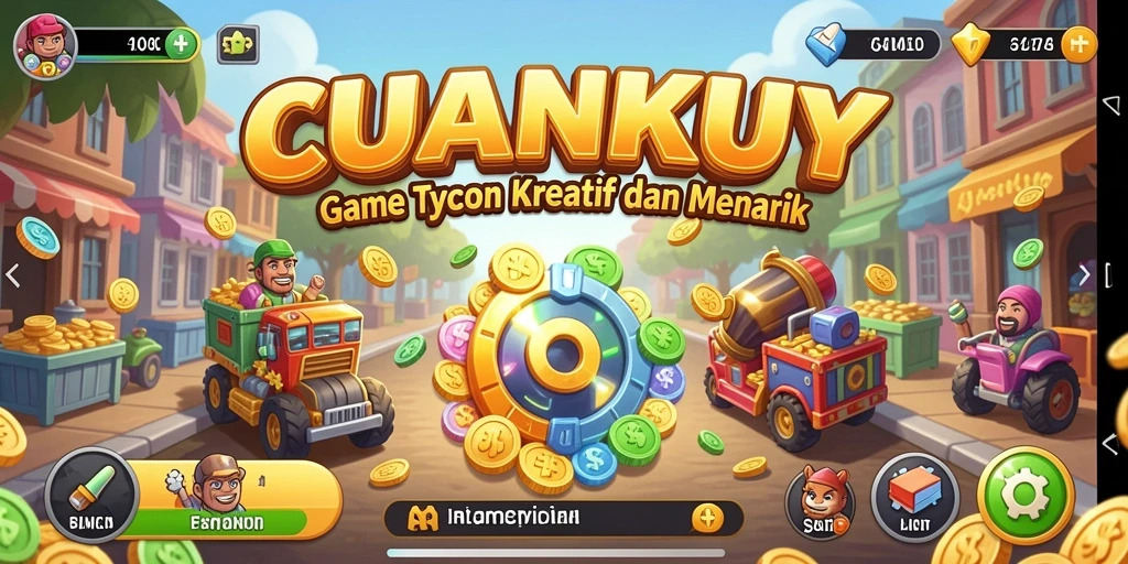 Tampilan gameplay menarik dari CUANKUY, penuh strategi dan keseruan.