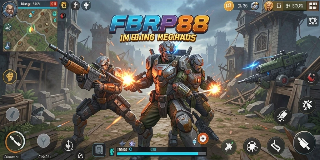 Tampilan gameplay FBRP88 yang mendebarkan dan penuh strategi.